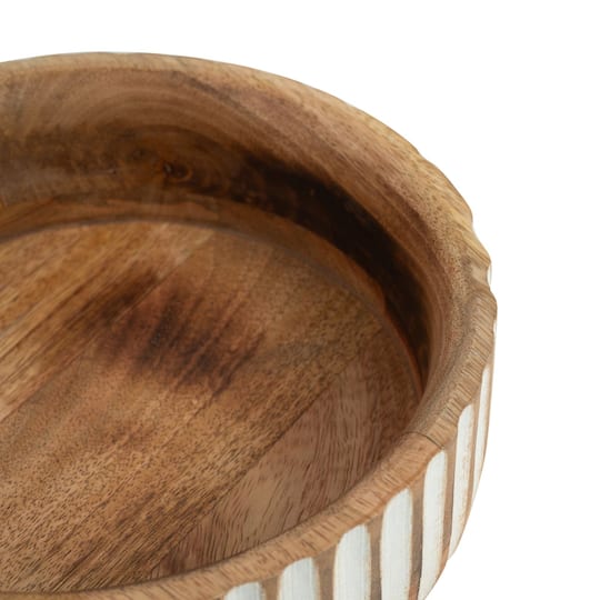 Mango Wood Decorative Bowl by Ashland